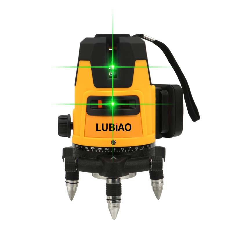 2 line, 3 line, 5 line laser level with 505nm and 515nm diode options